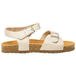 Sandales argentées pour fille 