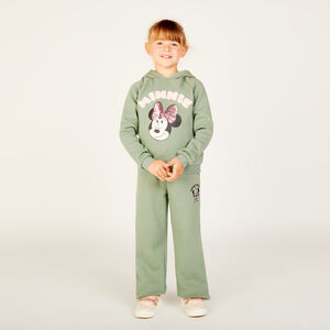 Jogging large Minnie Disney doublé sherpa pour fille 