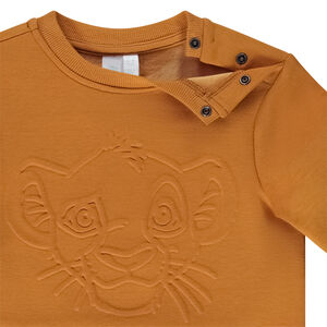 Sweat à motif en relief Simba Disney pour bébé garçon 
