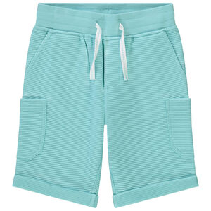 Bermuda molletonné à poches plaquées pour garçon 