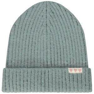 Muts in effen ribbel voor meisjes 