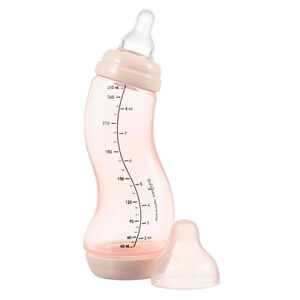 Biberon S Natural anti-colique 250ml Rose 