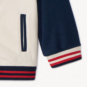 Teddyvest color block effect Superman Warner voor babyjongens 