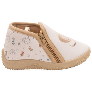 Laarsjes met rits en olifantenprint voor baby jongen 