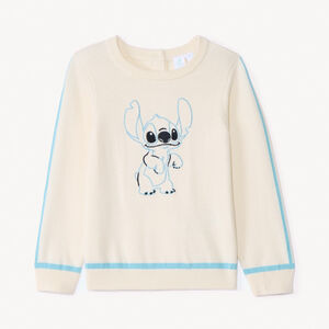 Pull manches longues tricot Stitch Disney pour bébé garçon  