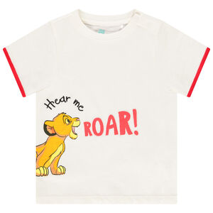 Korte mouwen T-shirt met Simba print van Disney, voor baby jongen 