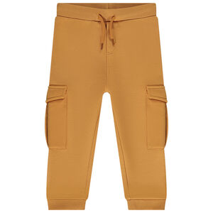 Joggingbroek in effen cargo-stijl voor babyjongen 
