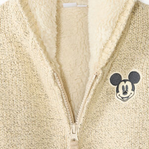 Gilet tricot zippé bébé garçon capuche ludique Mickey Disney 