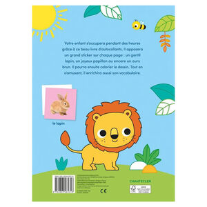 Livre FR Collages et coloriages Les gentils animaux 3/5A 