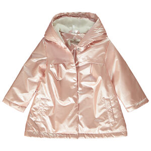 Parka gomme déperlante effet nacré pour bébé fille 