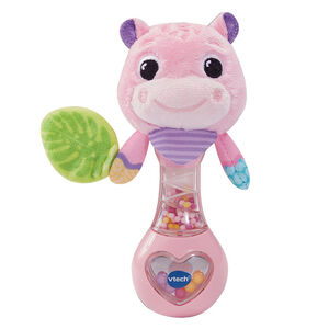 Hochet Animal Friends hippopotame Rose 