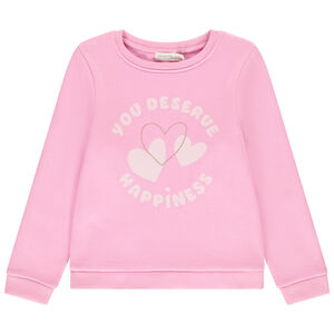 Sweatshirt fleece voor meisjes 
