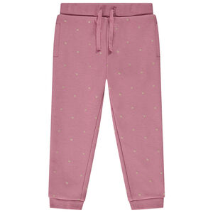 Sportbroek met gouden harten voor meisjes 