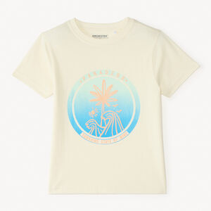 T-shirt manches courtes print fantaisie 3D pour garçon 