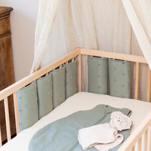 Lot de 8 protège-barres avec bande Velcro - Honey - Argile 