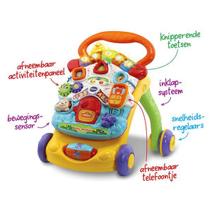 Super trotteur parlant 2-en-1 Orange NL 