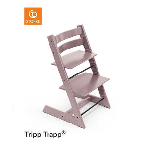 Chaise-haute évolutive en hêtre Tripp Trapp mauve 