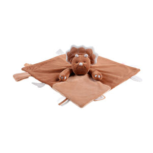 Knuffeldoekje en vingerpop Ops cannelle in veloudoux 