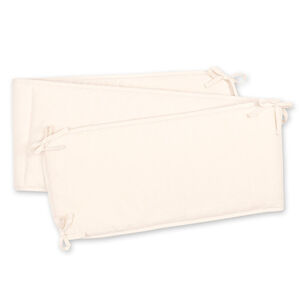 Tour de lit & Parc 30x180 Pure Coton Ivoire 