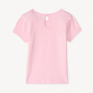 T-shirt manches courtes avec print fantaisie pour bébé fille 