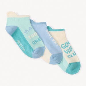 Set van 3 paar jongens sokken met leuke prints 