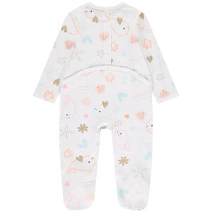 Lot de 3 dors-bien fantaisie pour bébé fille (ouvertures différentes selon l'âge) 