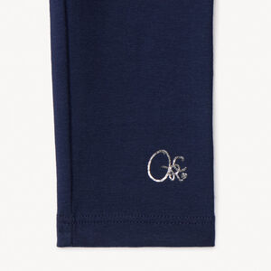 Lot de 2 leggings en jersey uni fille 