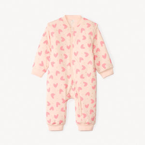 Surpyjama imprimé à manches amovibles pour bébé fille 