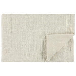 Couverture velours 75x100cm Bliss Beige 