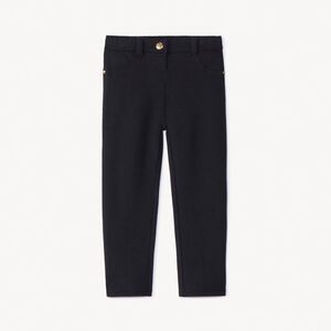 Jegging en molleton uni pour bébé fille 