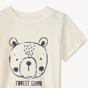 T-shirt manches courtes print animal pour bébé garçon 