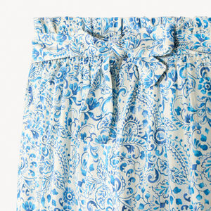 Pantalon fluide imprimé paisley fille 
