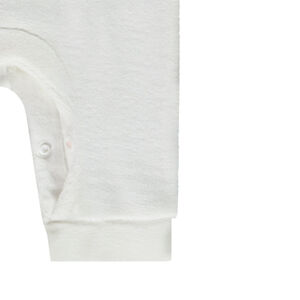 Combinaison longue unie en velours pour bébé fille prématurée 