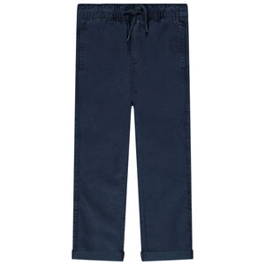 Jongens chino met elastische taille 
