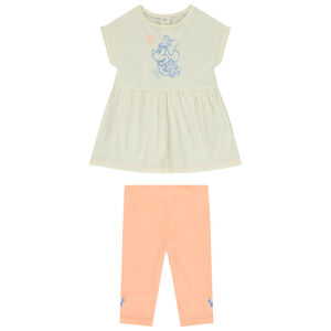 Tweedelige set met tuniek Minnie Disney voor baby meisje 