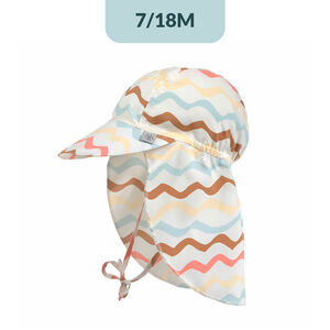 Zonne Cap anti-UV 46-49 (7 tot 18 maanden) Waves Sea Salt 