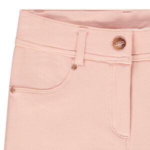 Skinny broek in fleece voor meisjes 