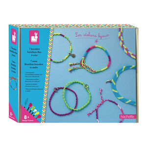 Kit de création de 7 bracelets brésiliens 
