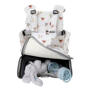 Vouwbare stoelverhoger met print Ours 