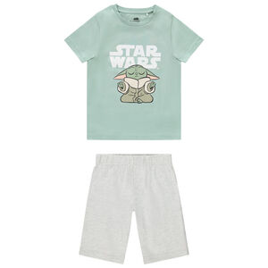 Set korte pyjama Grogu Star Wars Disney voor jongen 