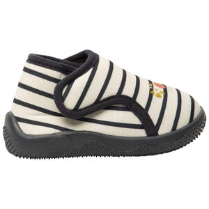 Pantoffellaarsjes met fantasiestrepen voor babymeisjes 