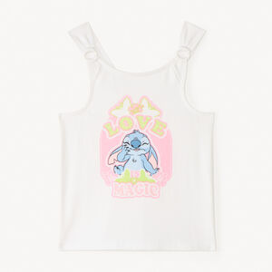 Glitterend Stitch Disney tanktop voor meisjes 