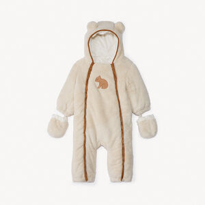 Combi-pilote in sherpa Bear voor baby's met verschillende afwerkingen afhankelijk van de leeftijd. 