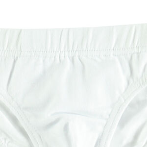 Junior - Lot de 2 slips en coton unis 