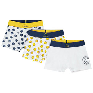 Lot de 3 boxers SmileyWorld garçon 