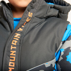 Skipak met camouflageprint voor jongens 