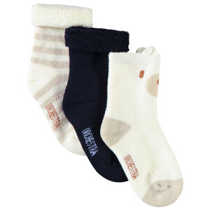 Set van 3 paren van fantasie sokken voor baby