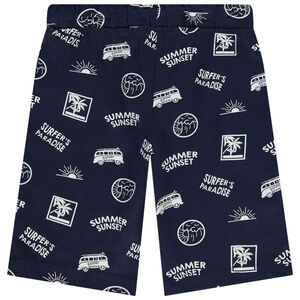 Pyjama 2-delig in jersey met fantasieprint voor jongen 
