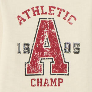 T-shirt met lange mouwen en print voor jongens 