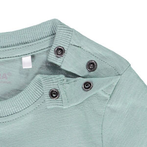 T-shirt manches courtes en jersey slub print Londres pour bébé garçon 